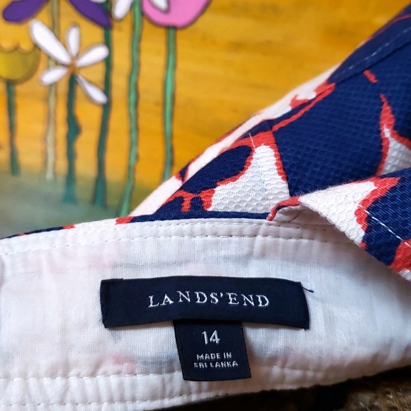 Land's End Navy and White Dress - Picture 8 of 8